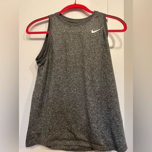 Grey Nike tank top